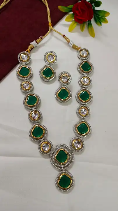 Best quality Kundan necklace uploaded by RR Collection on 6/13/2023