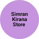 Business logo of Simran kirana store