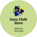 Business logo of Sonu cloth store
