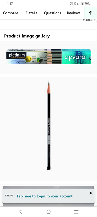 Apsara platinum pencil  uploaded by Maa Durga store on 6/13/2023