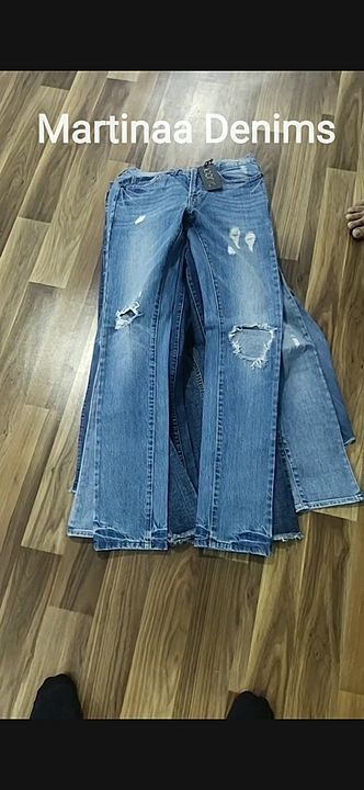 Girls Ruff Jeans uploaded by Martinaa Denims on 7/14/2020