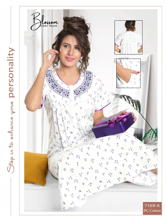 PC Cotton Nighty By SLEEP DREAMS uploaded by business on 6/13/2023