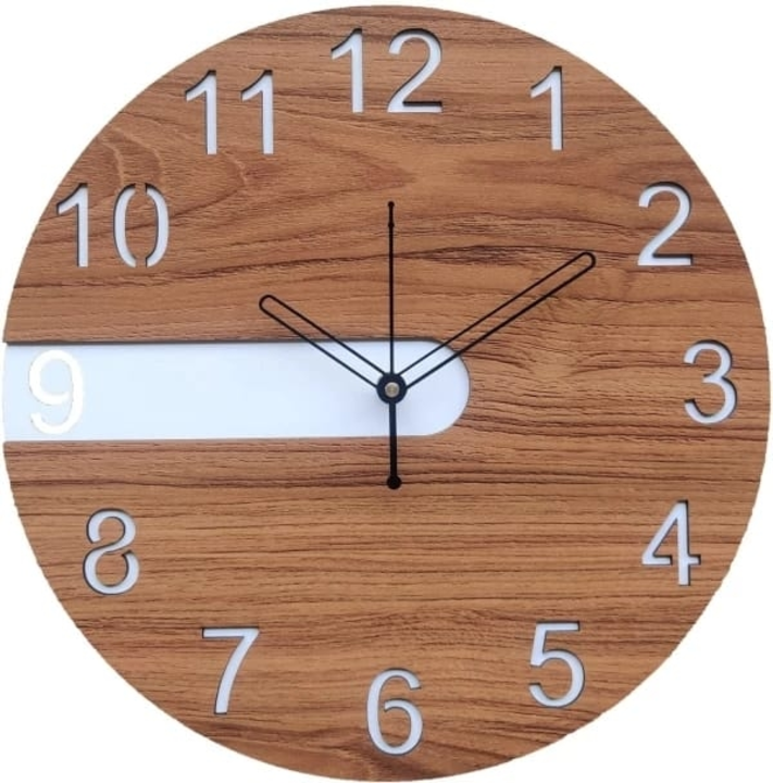 Wall wooden clock watch uploaded by Decor on 6/13/2023
