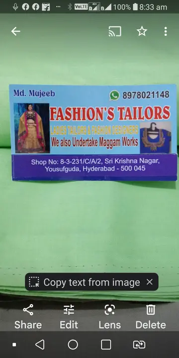 Factory Store Images of Fashion Tailor