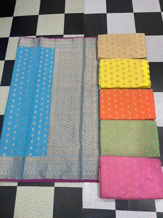 Cotton saree uploaded by business on 6/13/2023