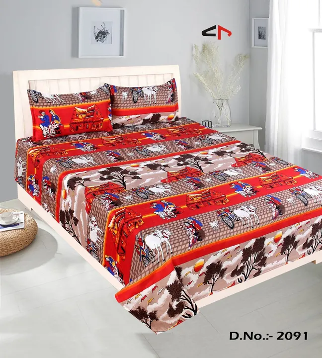 3D bedsheet ready uploaded by Makkar furnishing on 6/13/2023