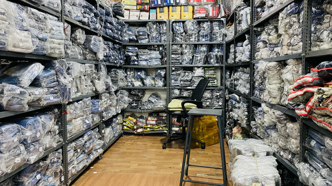 Warehouse Store Images of Saral Apparels