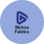 Business logo of nicksa fabrics