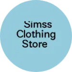 Business logo of Simss Clothing store