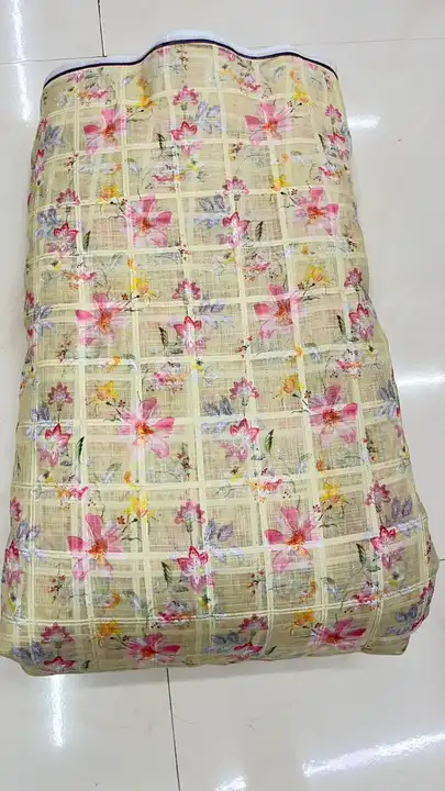 Cotton lilan checks  uploaded by Monika textiles on 6/13/2023