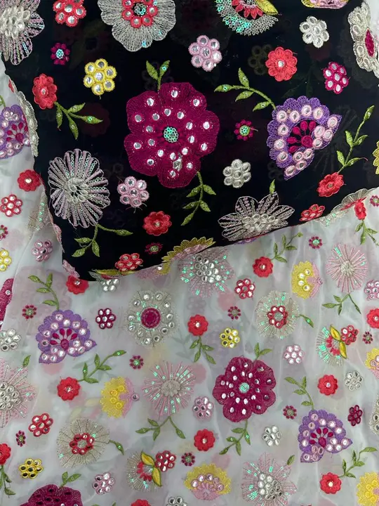 Georgette work Fabric uploaded by DHANLAXMI Fashion on 6/13/2023