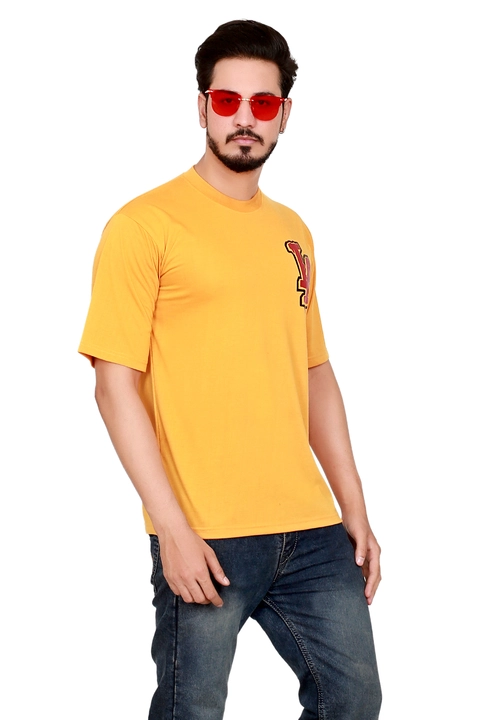 Drop shoulder men tshirt size M L XL  uploaded by Jagtar knitwears on 6/13/2023