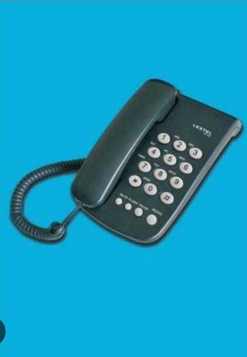 Black Lextel LX 615 Caller ID Telephone, For Office, Wired uploaded by Shaksham Inc. on 6/13/2023