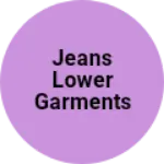 Business logo of Jeans lower garments