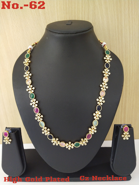 Cz Ad Necklace Set uploaded by business on 6/13/2023