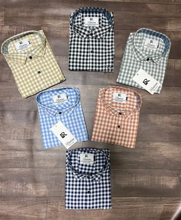 Polo OXFORD chex uploaded by Renton shirts on 6/13/2023
