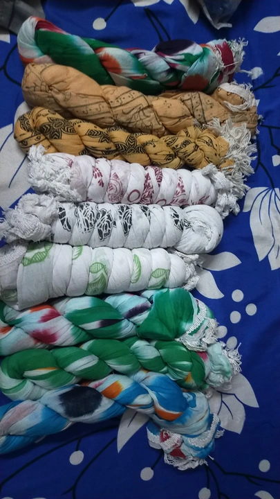 Cotton dupatta  uploaded by business on 6/13/2023