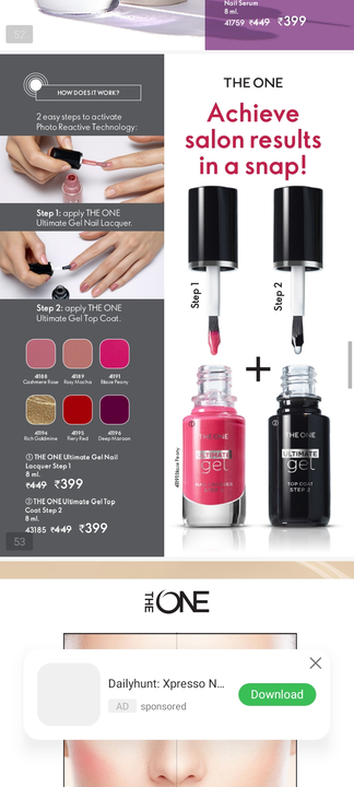 Oriflame The One Long Wear Nail Paint in Ballerina Rose, Fuschia Allure and  Lilac Silk Review