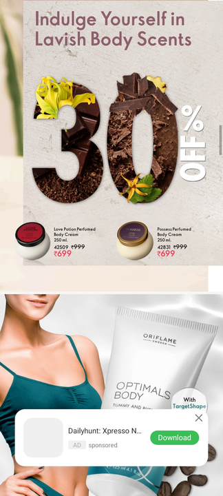 Body lotion  uploaded by Oriflame on 6/13/2023