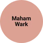 Business logo of Maham wark