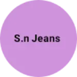 Business logo of S.N jeans