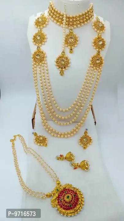Traditional jewellery combo  uploaded by Grocery on 6/13/2023