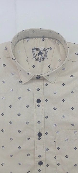 White cotton printed shirt  uploaded by Aonepoint  on 6/13/2023