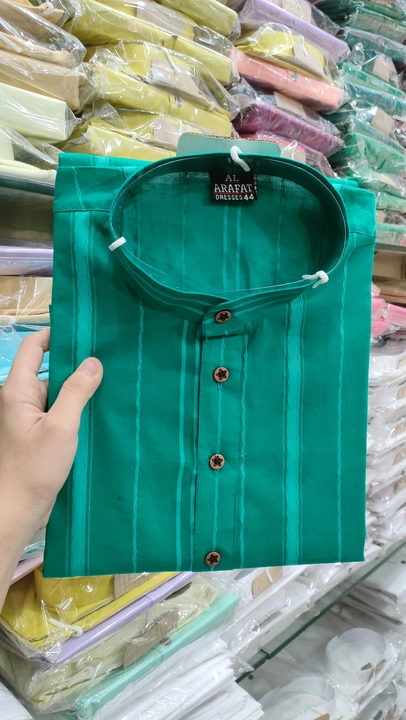 Pure Cotton Kurta // Wholesale Price 330 uploaded by business on 6/13/2023