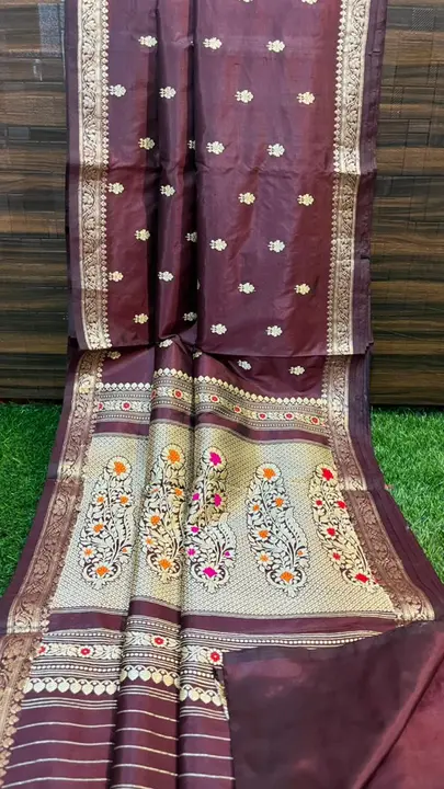 Pure katan handloom banarasi silk sarees  uploaded by Zeya Textiles on 6/13/2023