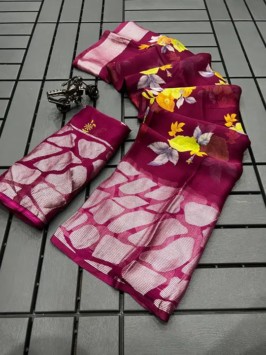 Beautiful Soft and Smooth Chiffon Sarees  uploaded by Ethnic24 on 6/13/2023