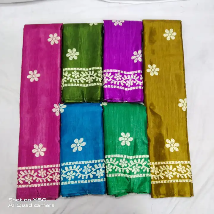 Mysore silk 6 mtr saree uploaded by N K SAREES  on 6/13/2023