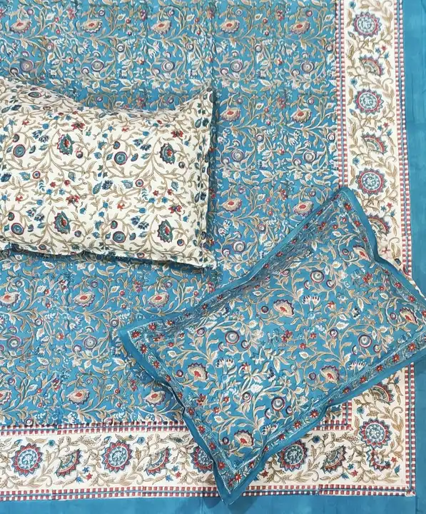 Handblock bedsheets  uploaded by Jaipuri Bazar on 6/13/2023