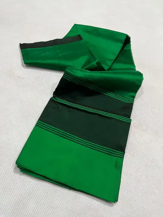 *Exclusive pure handwoven pattu silk  fancy Chanderi saree* 

Allover plane body with beautiful cont uploaded by Chanderi handloom saree on 6/13/2023