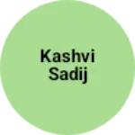 Business logo of Kashvi sadij