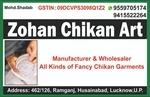 Business logo of Zohan chikan Art