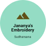 Business logo of Jananya's Embroidery
