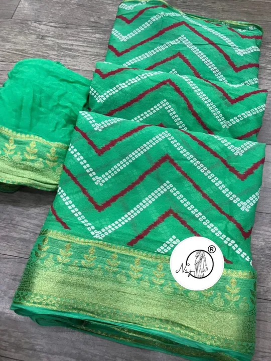 presents exclusive  evergreen  saree 

such an unique colour and perfect for the party

👉keep shopp uploaded by Gotapatti manufacturer on 6/14/2023