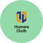 Business logo of humera cloth