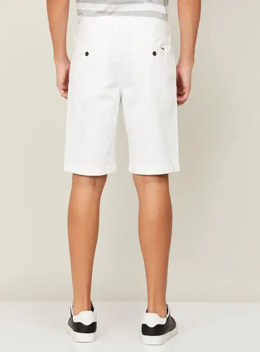 MENS COTTON WHITE SHORTS  uploaded by Pronounjeans on 6/14/2023