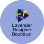 Business logo of Lavender designer boutique