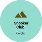 Business logo of Snooker club
