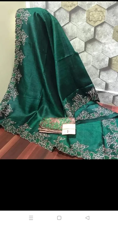 Product uploaded by Manufacturer of tussar gheecha 100 % silk saree on 6/14/2023