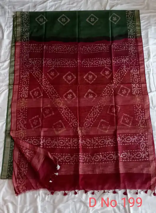 Bartik saree uploaded by Indiano Creation on 6/14/2023