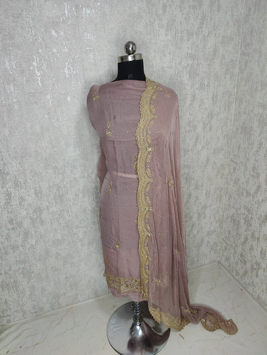 Handwork unstitched suits  uploaded by Aart Fashion Cloth Store  on 6/14/2023