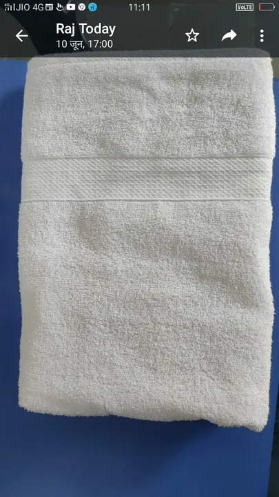 White towel  uploaded by Naresh textile on 5/30/2024