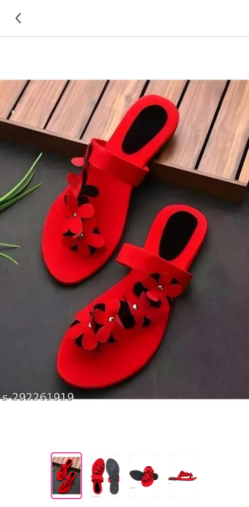 Ladies flat chappals  uploaded by business on 6/14/2023