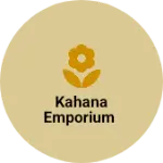 Business logo of Kahana emporium