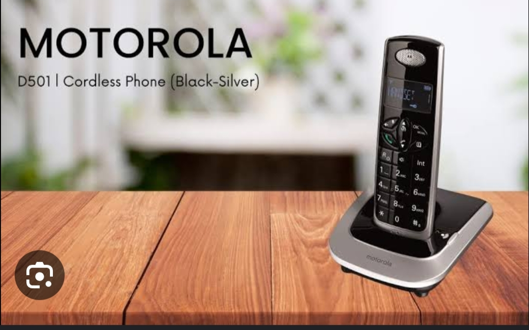 Motorola D501l Cordless Phone (Black-Silver)

 uploaded by Shaksham Inc. on 6/14/2023