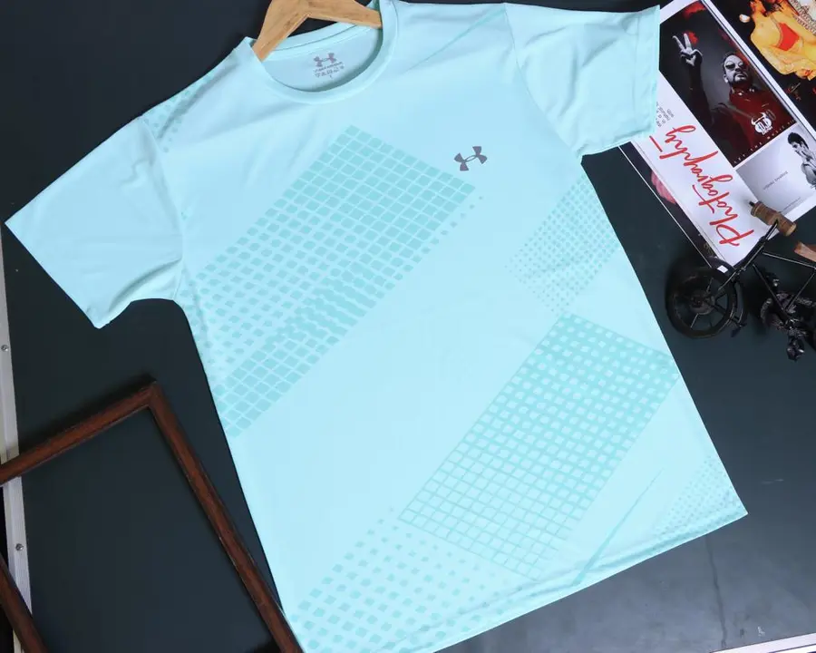 Premium quality ultra soft malai lycra half sleeve tshirt for men  uploaded by B.M.INTERNATIONAL on 6/14/2023