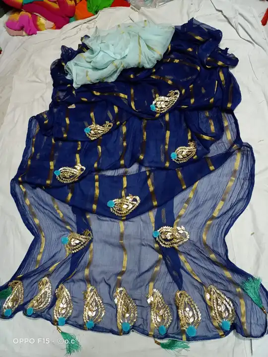 Product uploaded by Jaipuri wholesale gotta patti kurtis nd sarees on 6/14/2023